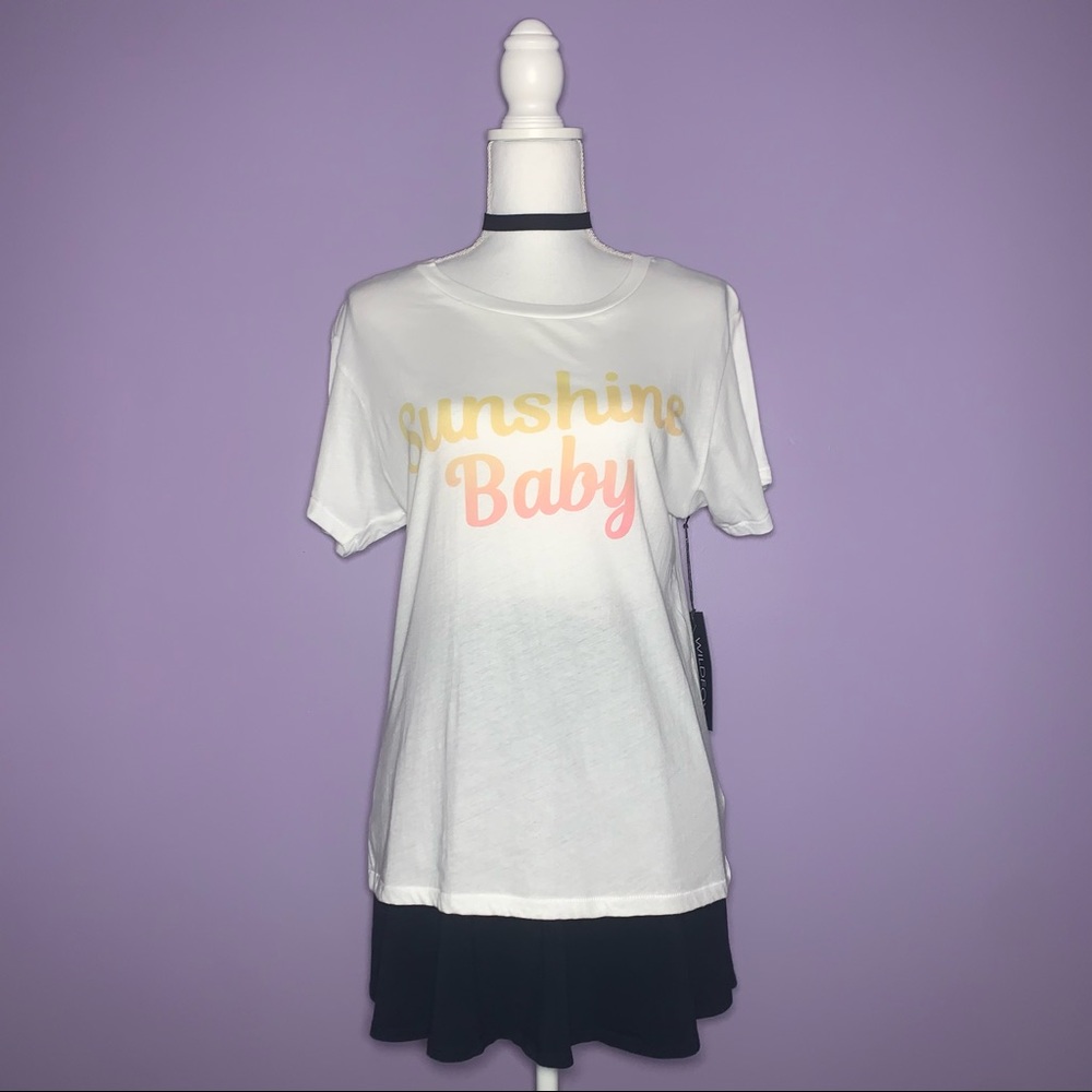 NWT Wildfox Sunshine Baby T-shirt